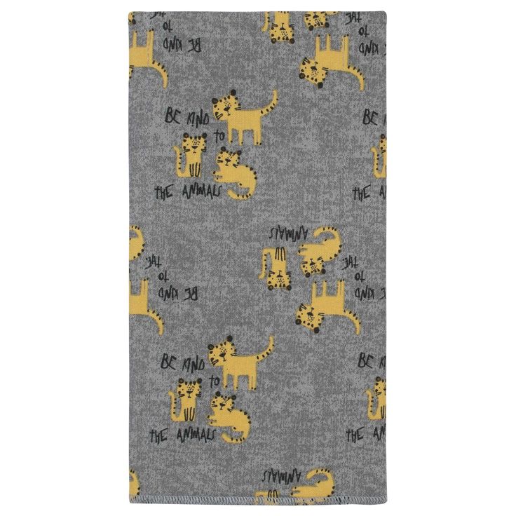 8-Pack Baby Boys Tiger Flannel Burp Cloths