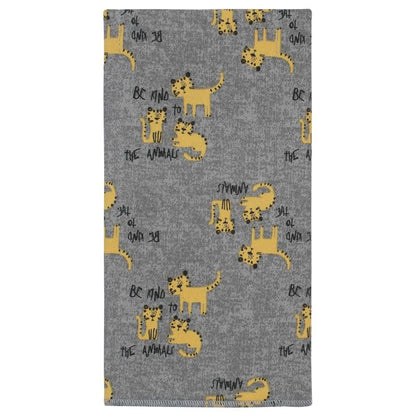 8-Pack Baby Boys Tiger Flannel Burp Cloths