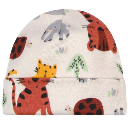 5-Pack Baby Boys Safari Cap