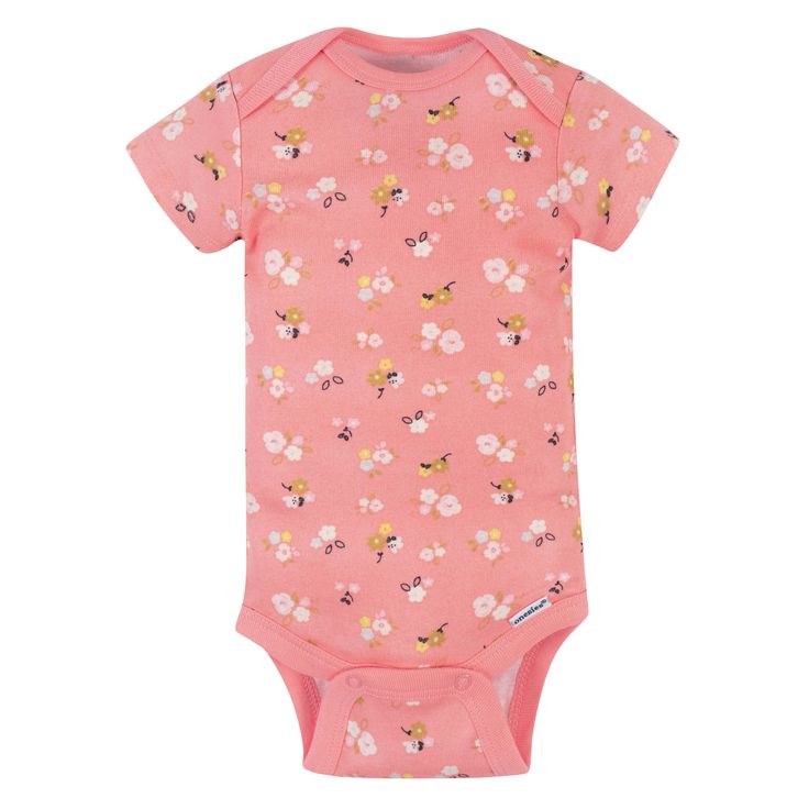 5- Pack Baby Girls Ballerina Short Sleeve Onesies Bodysuits