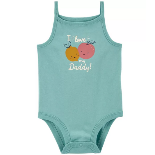 Baby Love My Daddy Tank Bodysuit