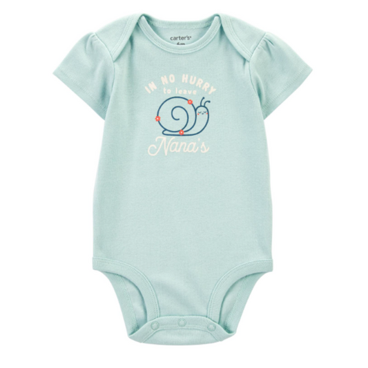 Baby Nana Snail Original Bodysuit