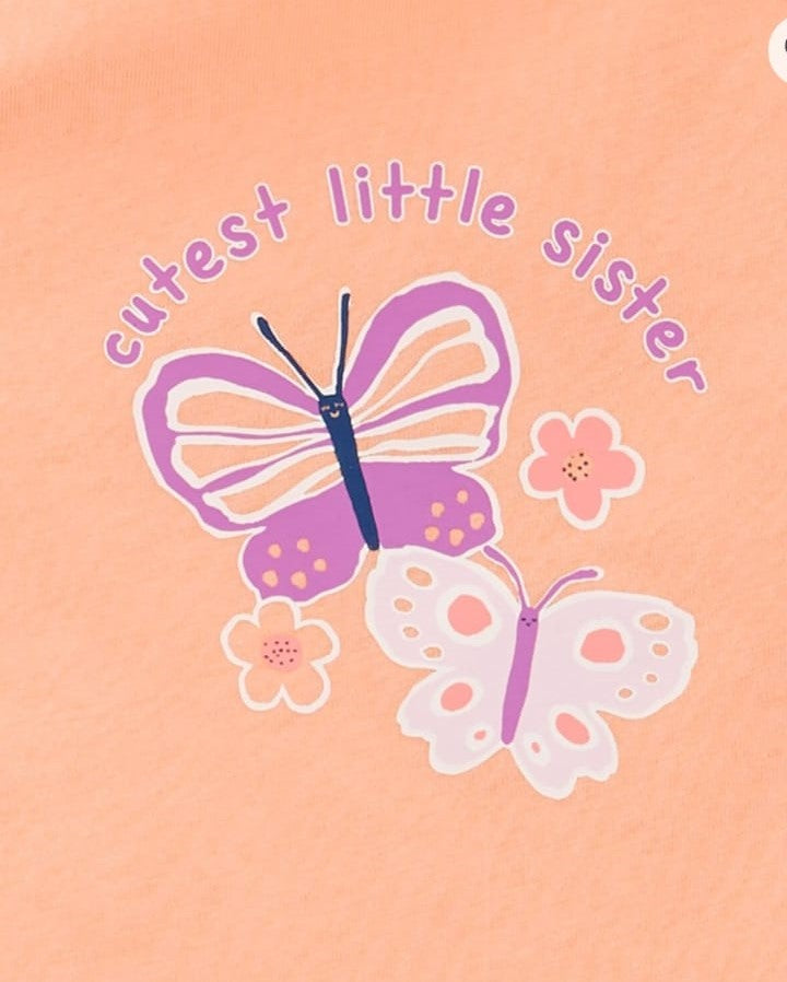 Baby 2- Piece Butterfly Bodysuit Pant Set
