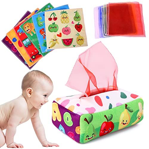Pañuelos de colores, para bebés de 6 a 12 meses